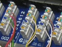 ISDN-Anschlüsse in Einschubtechnik